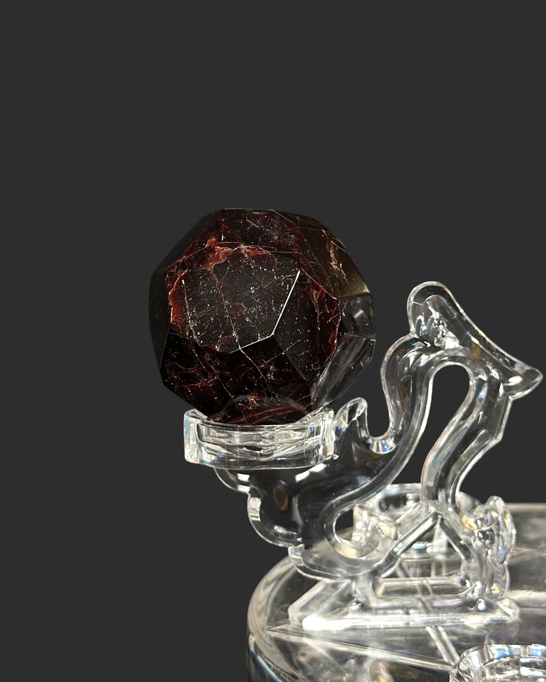 Faceted Garnet